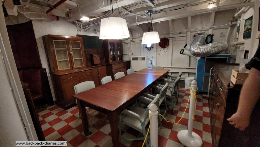  Officer's galley 