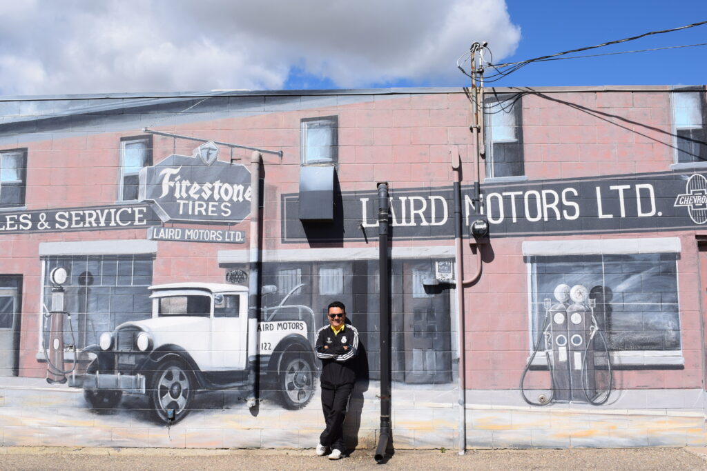 Lacombe Downtown Mural